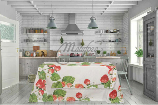 Tovaglia da tavola Emily disegno Framboise