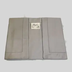 Lenzuola Raso di Puro Cotone Artigianale - Orlo a Giorno - Made in Italy